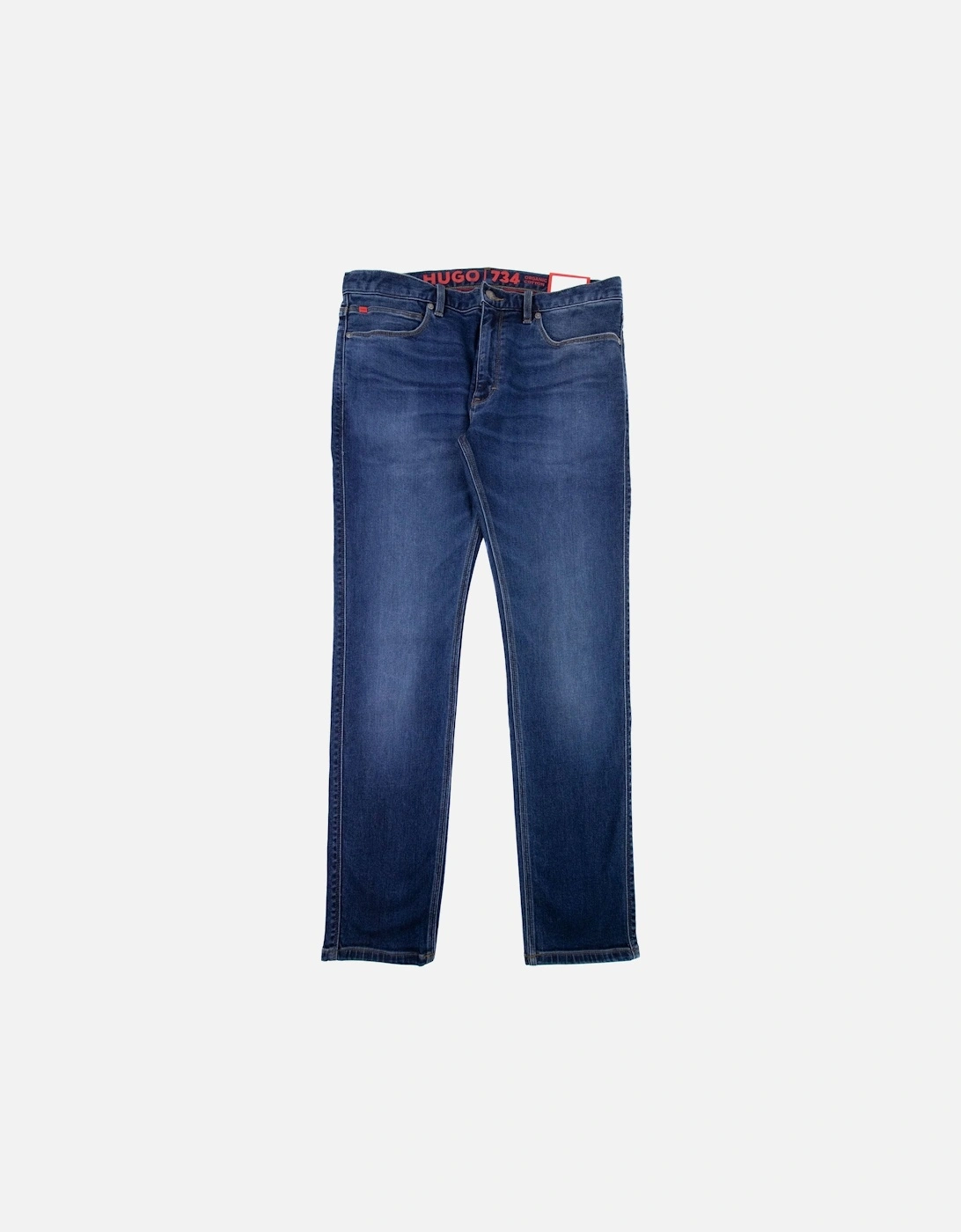 Hugo Hugo 734 Organic Cotton Extra Slim Fit Jeans Blue 429, 4 of 3