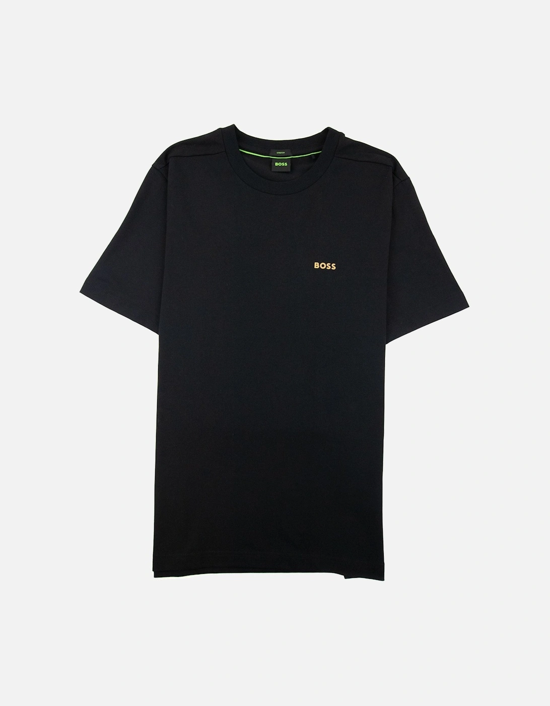 Contrast Printed Logo Tee Black 002, 4 of 3