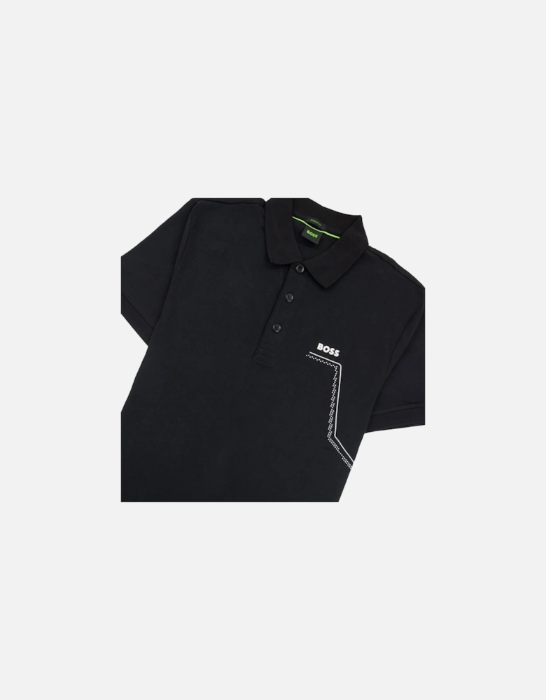 Paddy 3 Regular Fit Polo Black 001