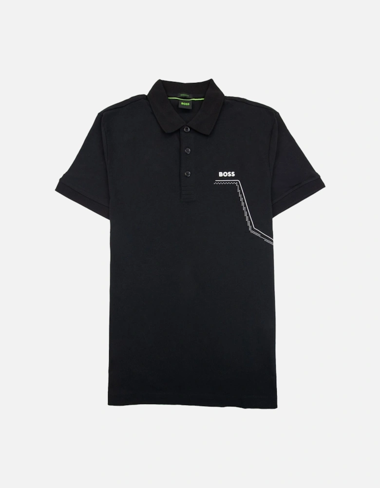Paddy 3 Regular Fit Polo Black 001