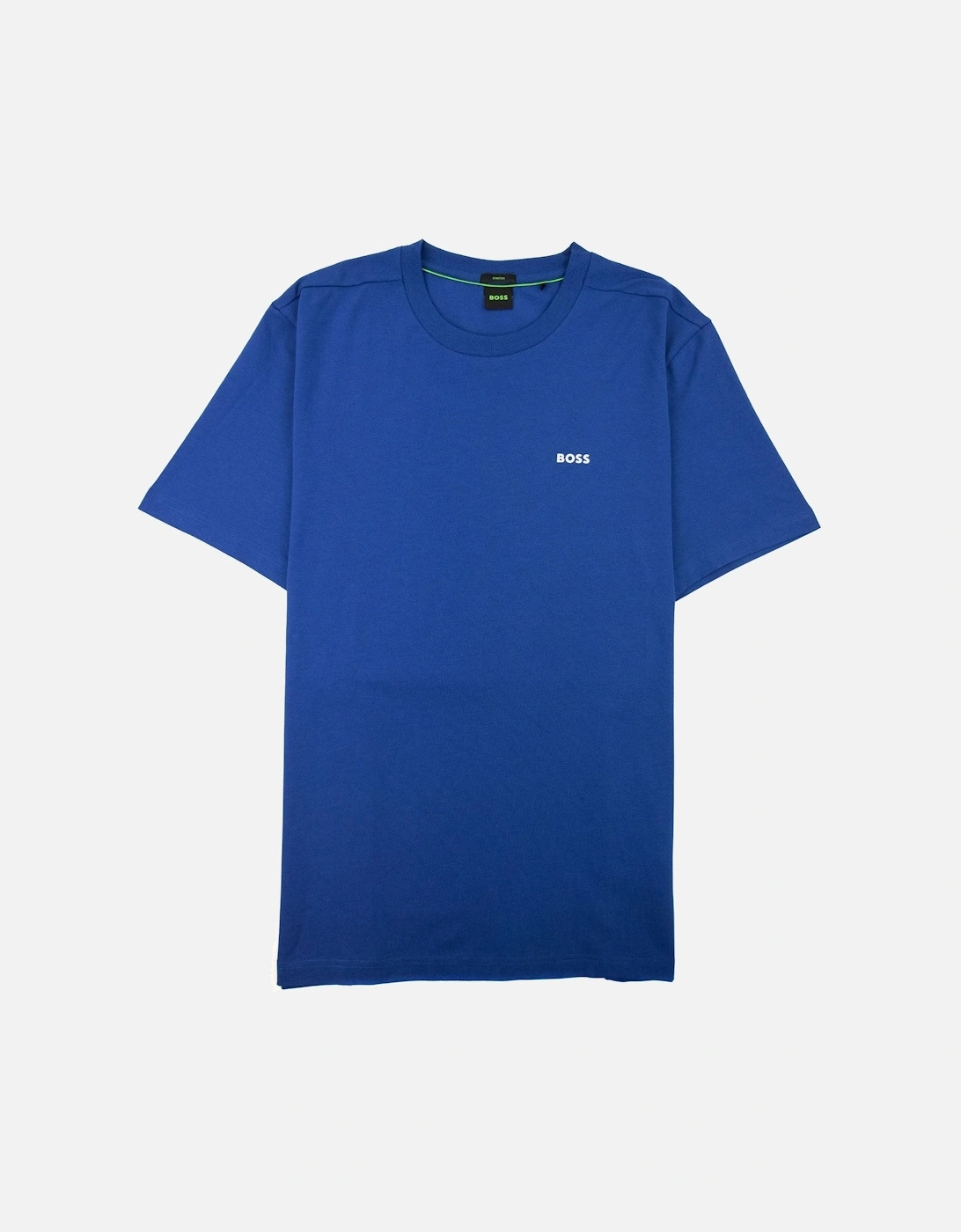 Contrast Printed Logo Tee Elec Blue, 4 of 3
