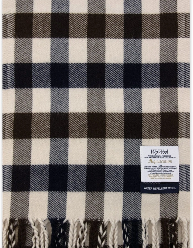 Water Repellent Macro Club Check Scarf Macro Club Check 30