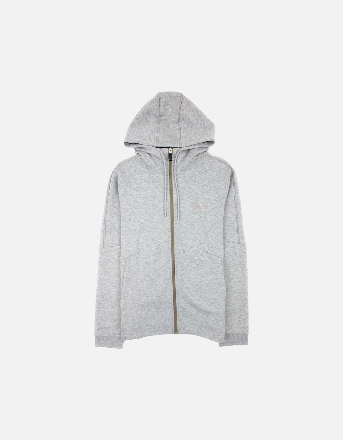 Saggy 2 Grid Artwork Zip Up Hoody Gray 059, 4 of 3