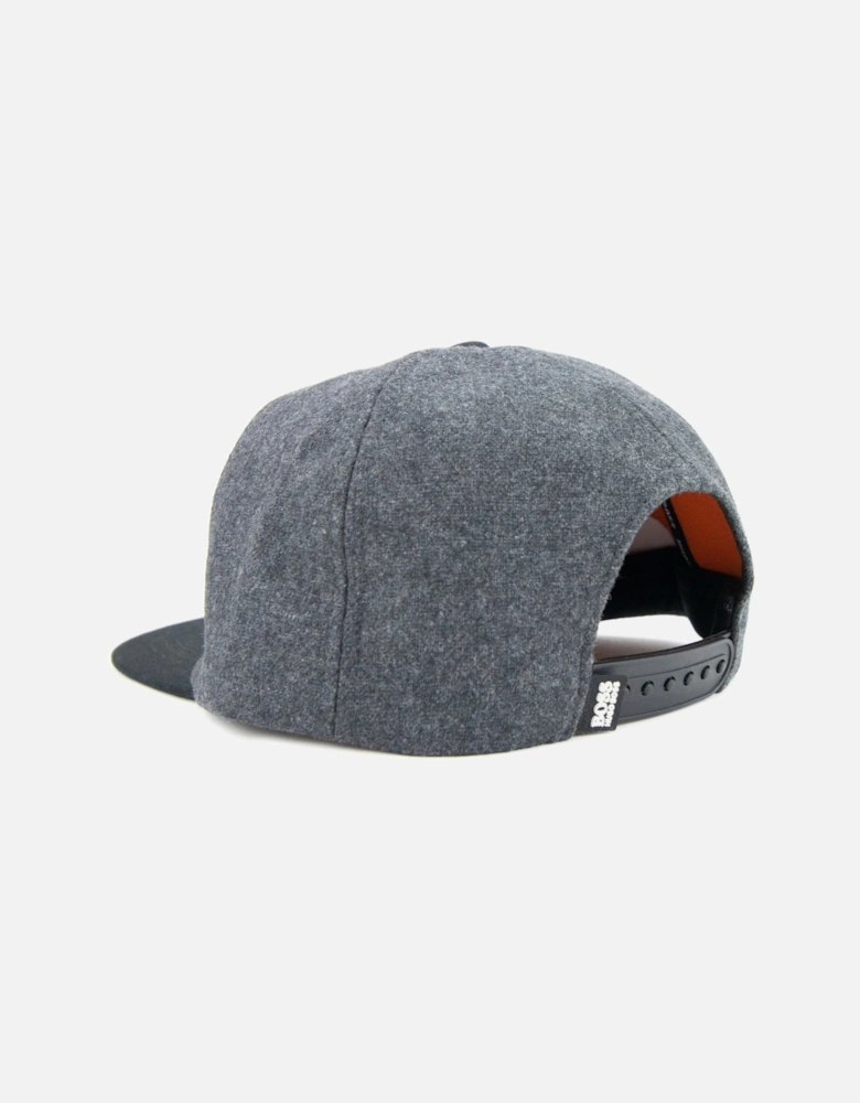Kids Front Logo Ball Cap Dark Grey