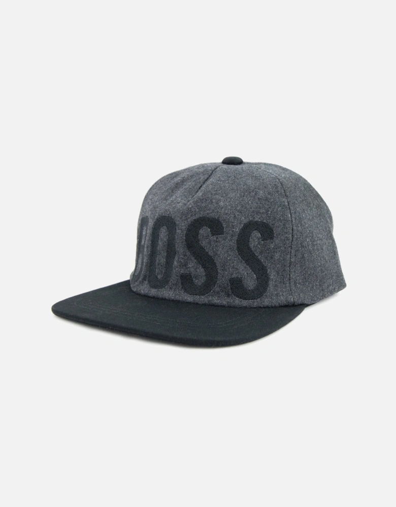 Kids Front Logo Ball Cap Dark Grey