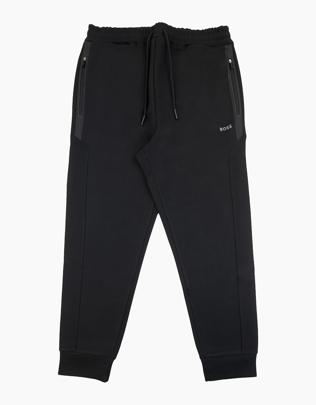 Men's Hugo Boss Hadiko 1 Hd Print Logo Tracksuit Bottoms Black 001 - Size: 2XL