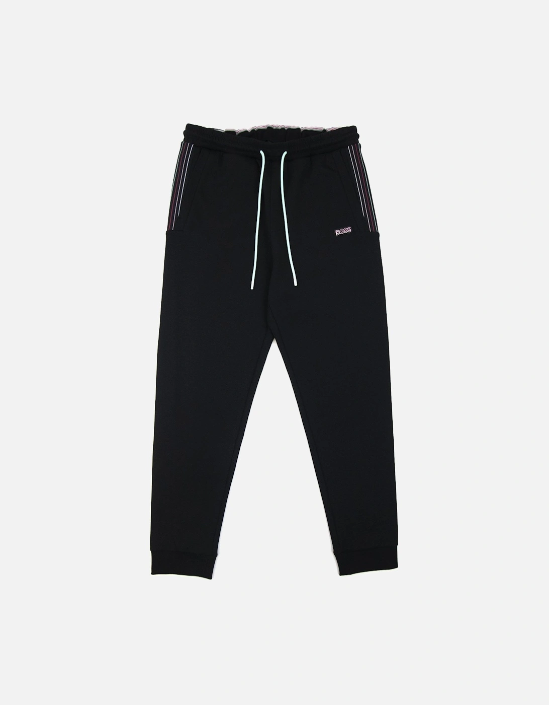 Hadiko 1 Multi Coloured Stripe Bottoms Black 001, 7 of 6