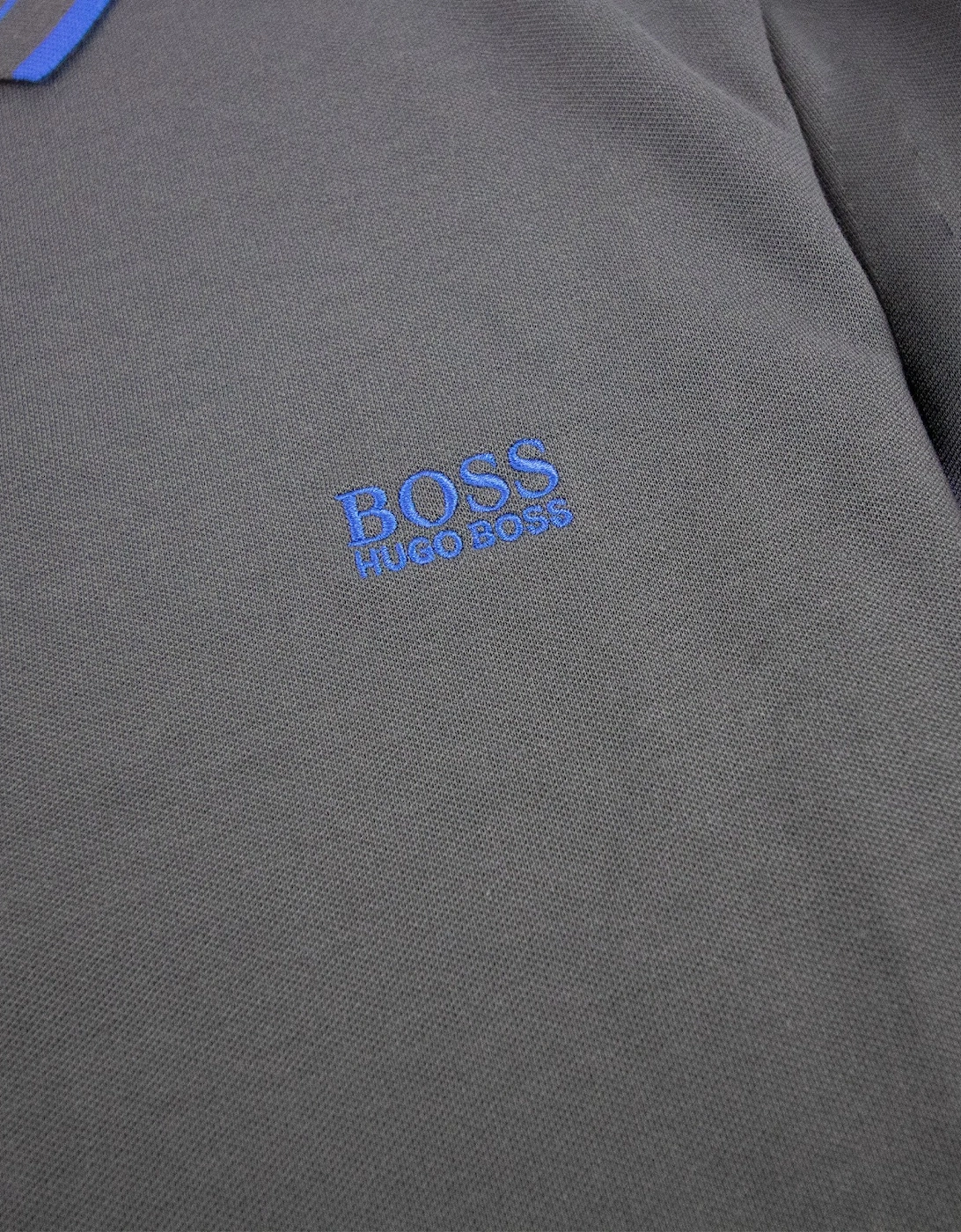 Pleesy L/s Polo Shirt Dark Grey SA26