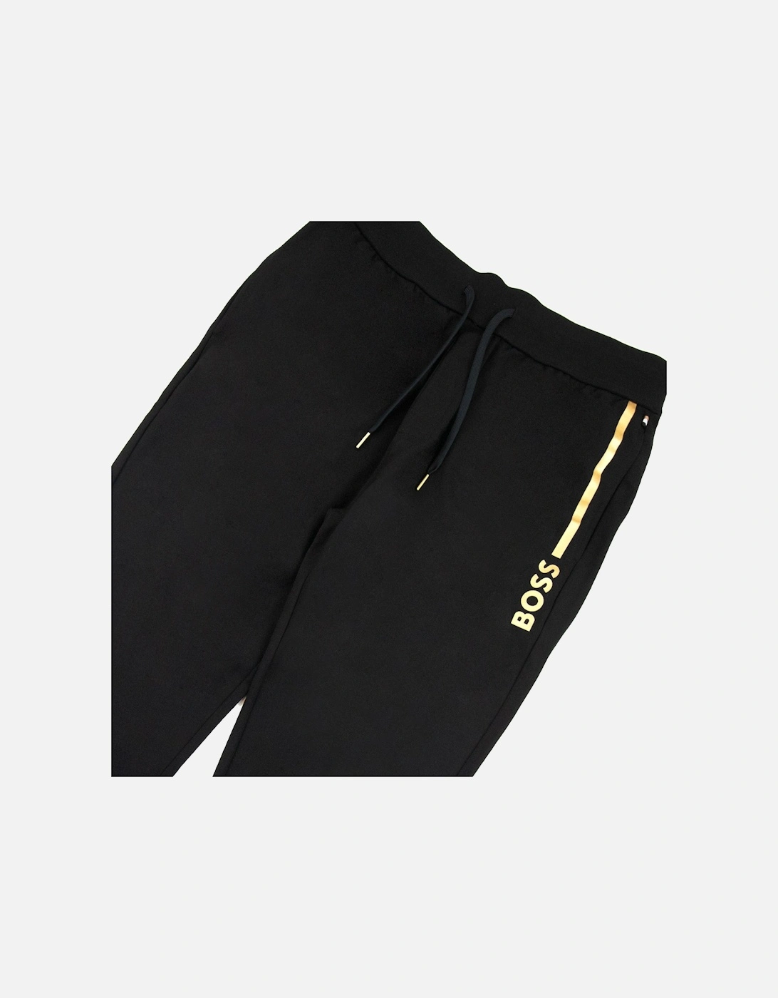 Tracksuit Pant With Stripe Logo Black 001