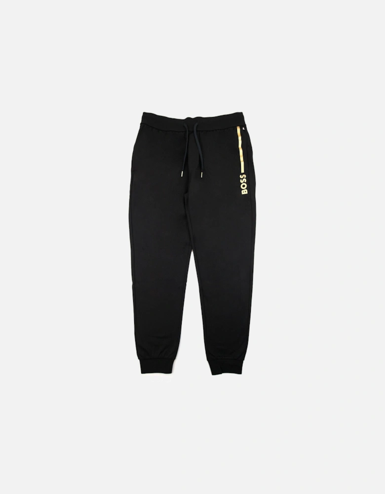 Tracksuit Pant With Stripe Logo Black 001