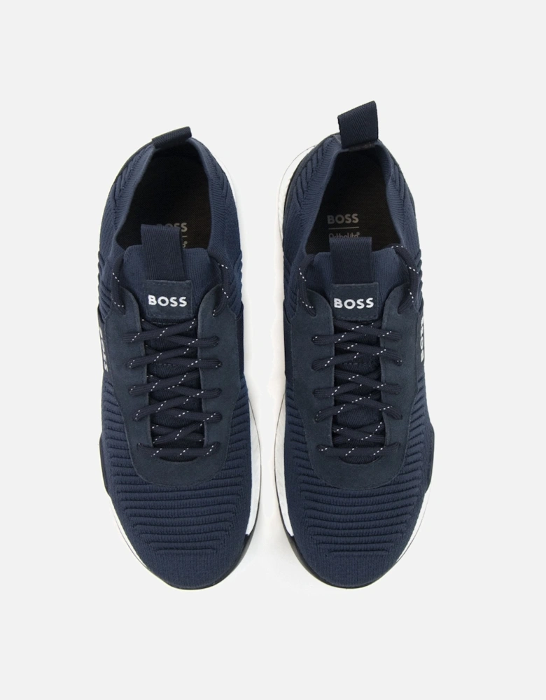 Mesh Sock Runner Navy