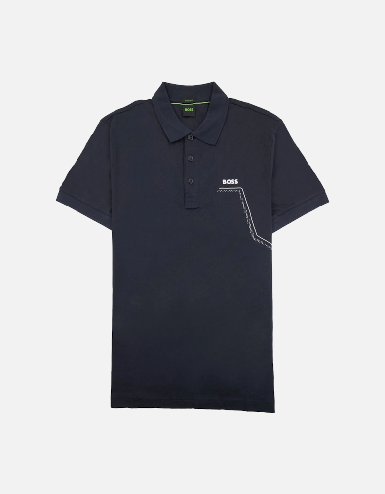 Paddy 3 Regular Fit Polo Navy 402