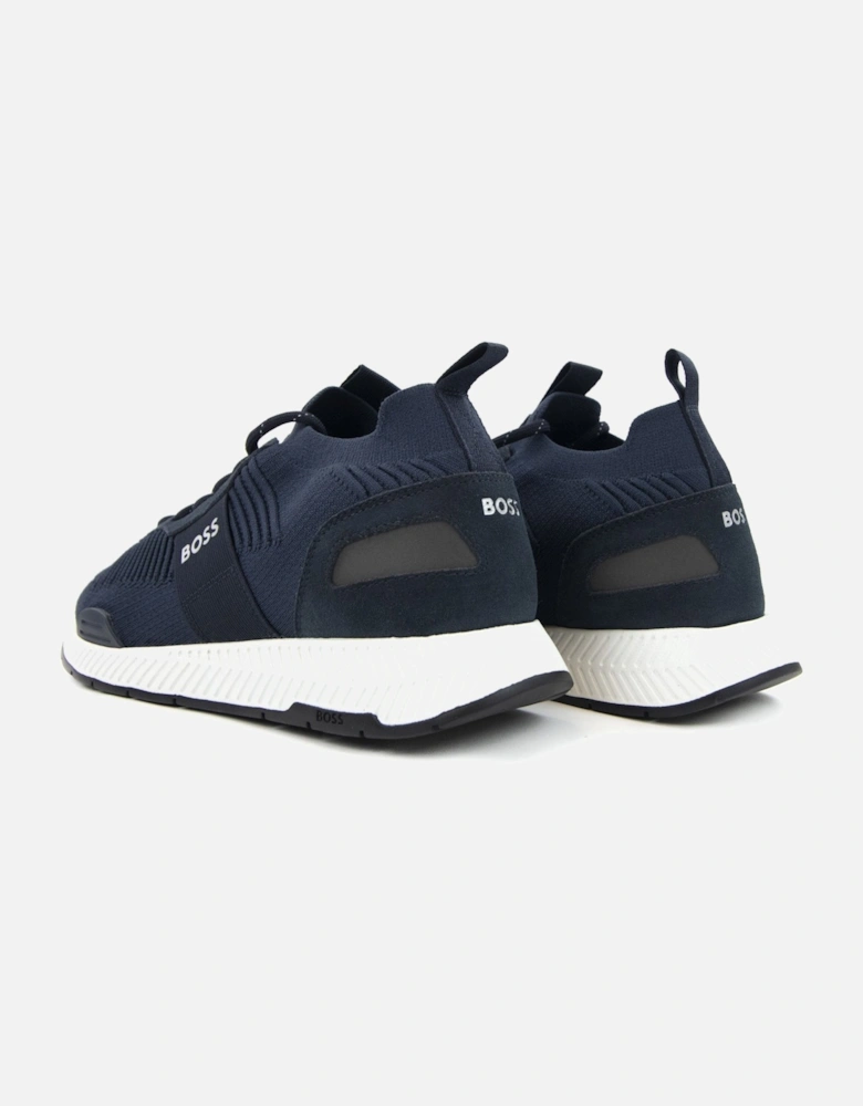Mesh Sock Runner Navy