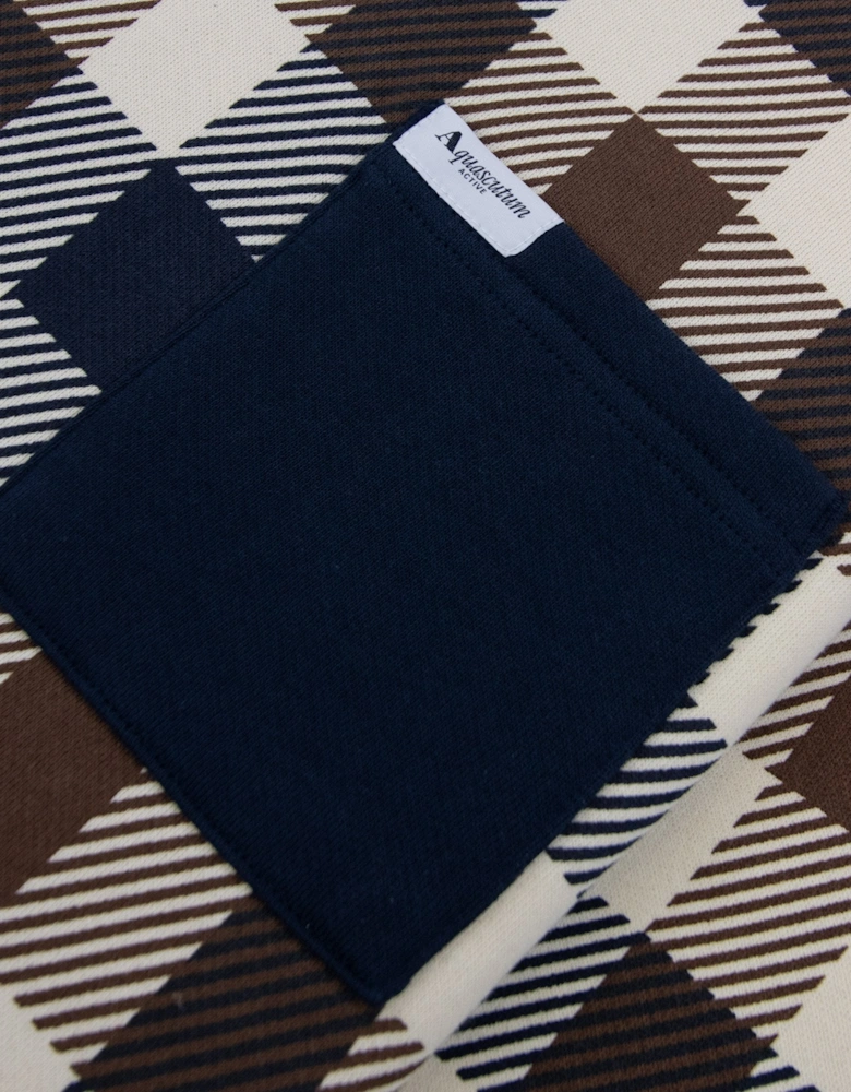 Iconic Pocket Fleece Sweatshirt Macro Club Check 30