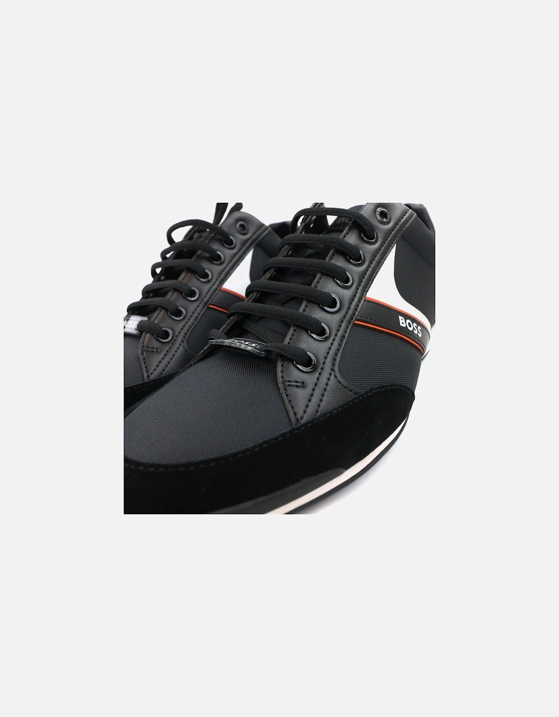 Saturn Low Top Trainer Black 008