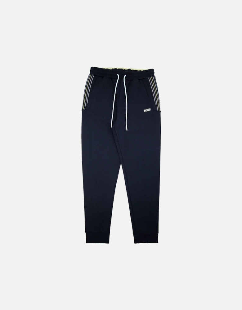 Hadiko 1 Multi Coloured Stripe Bottoms Dark Navy 402