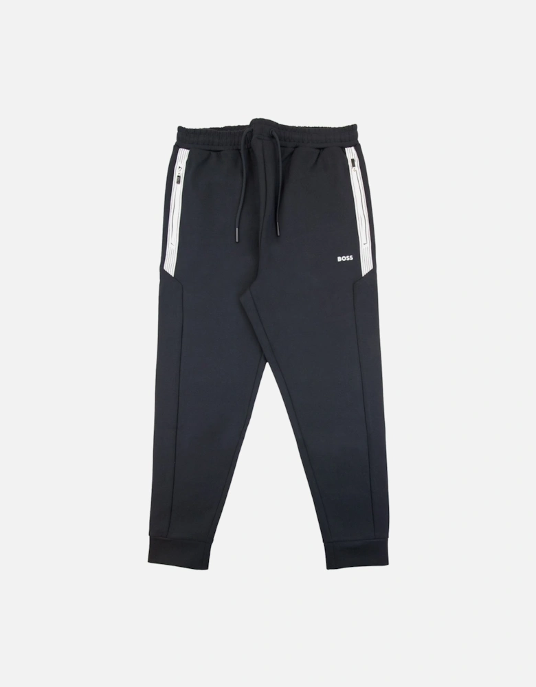 Hadiko 1 Hd Print Logo Tracksuit Bottoms Navy/white