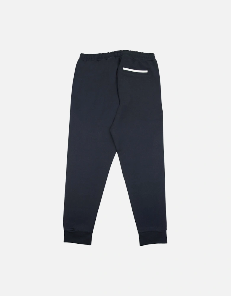 Hadiko 1 Hd Print Logo Tracksuit Bottoms Navy/white