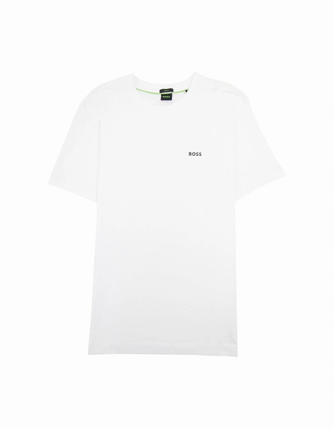 Contrast Printed Logo Tee White 100, 5 of 4