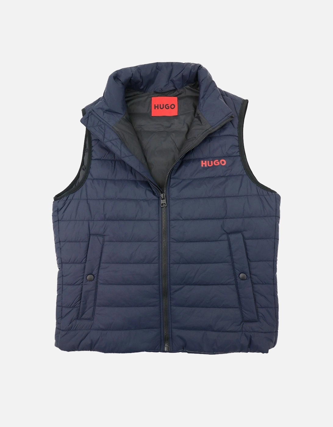 Hugo Bentino2221 Padded Gilet Dark Blue 405