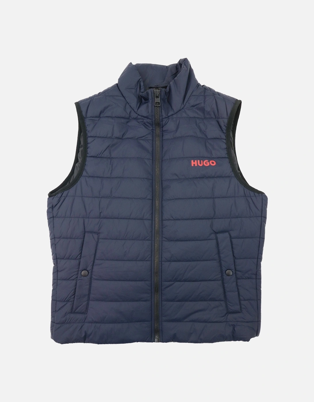 Hugo Bentino2221 Padded Gilet Dark Blue 405, 6 of 5
