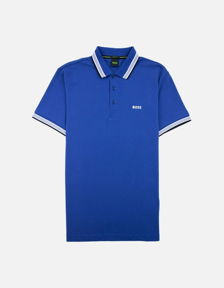Paddy Embroidered Logo Polo Blue 432