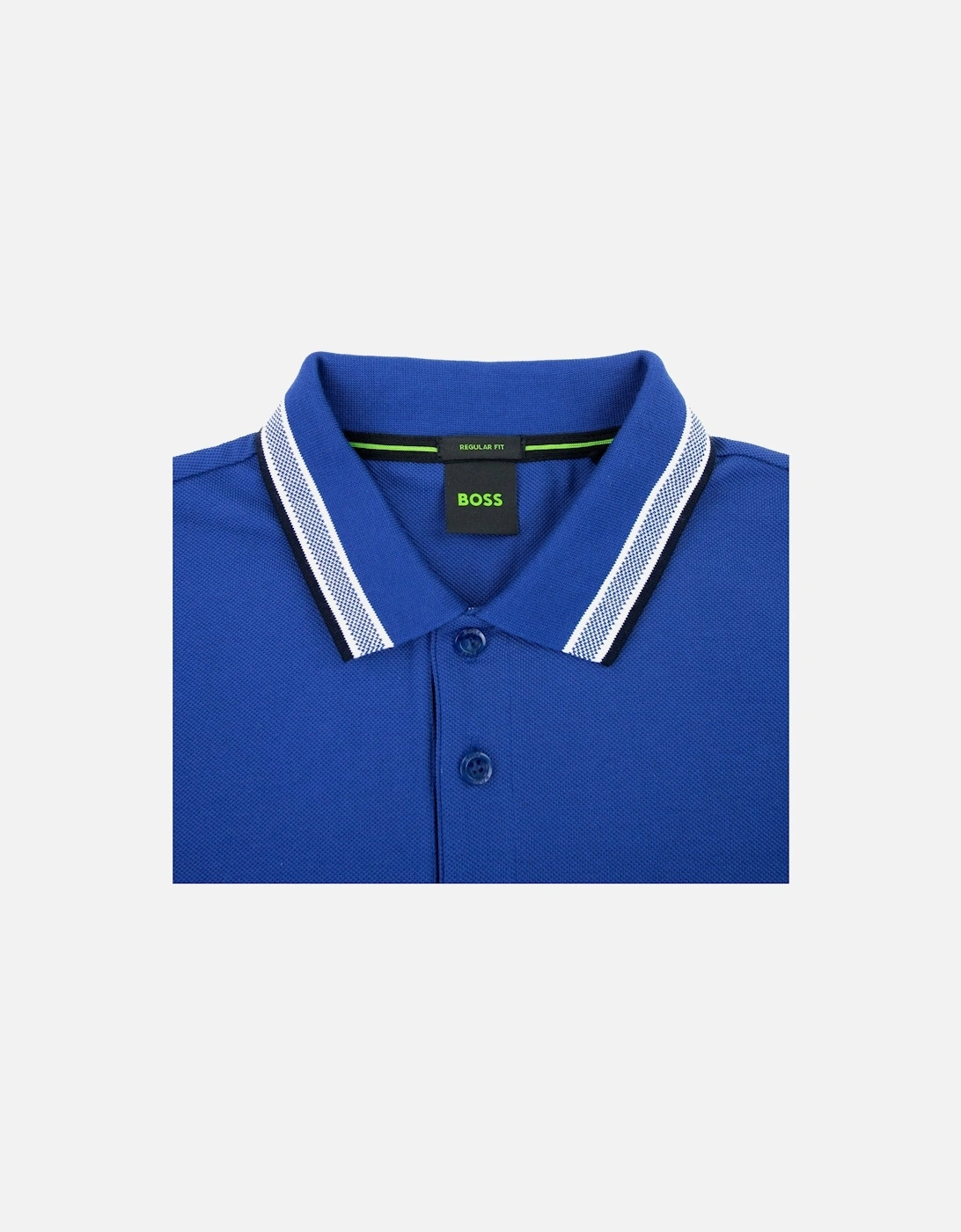 Paddy Embroidered Logo Polo Blue 432