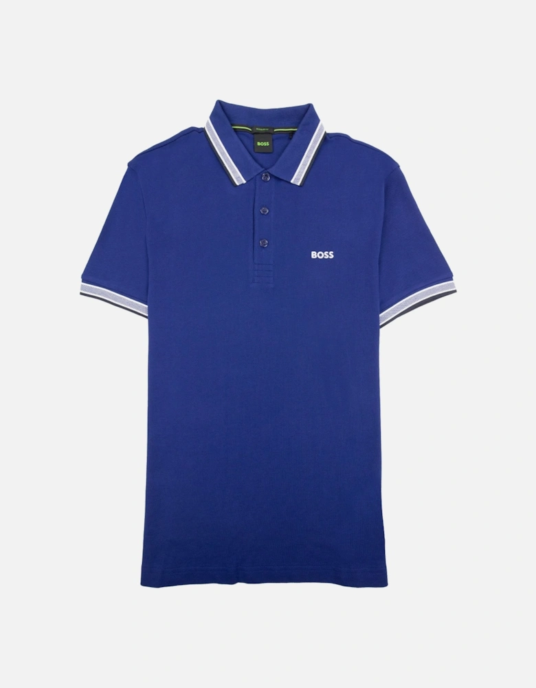 Embroidered Logo Paddy Polo Blue 415