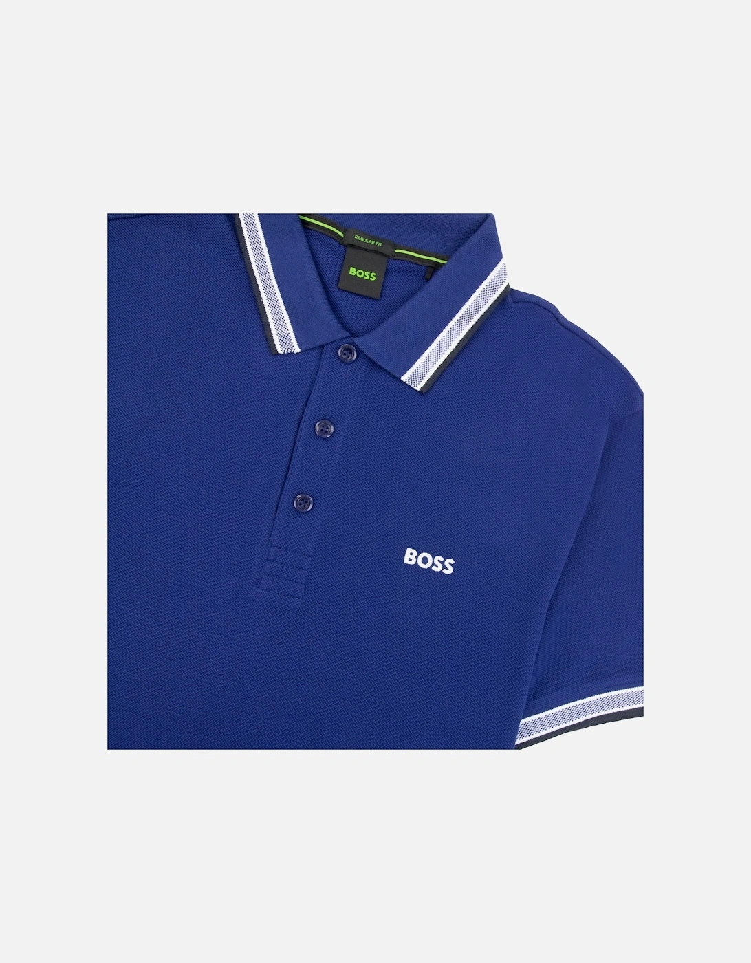 Embroidered Logo Paddy Polo Blue 415