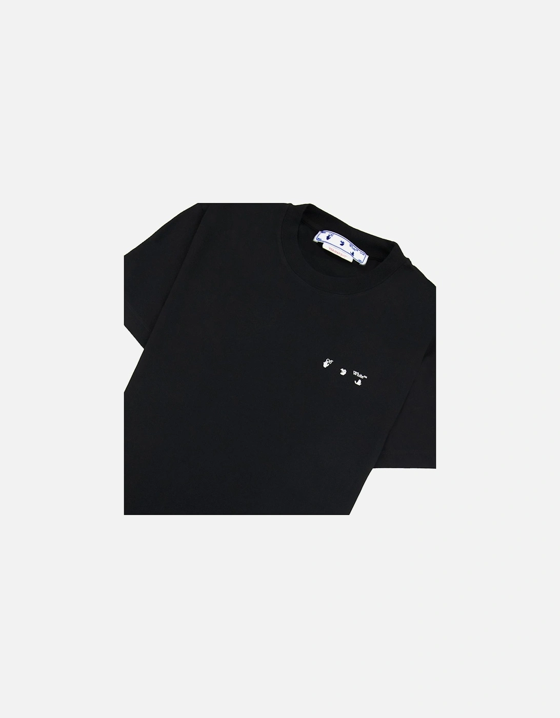 Off White Caravage Paint Slim S/s T Shirt Black/white