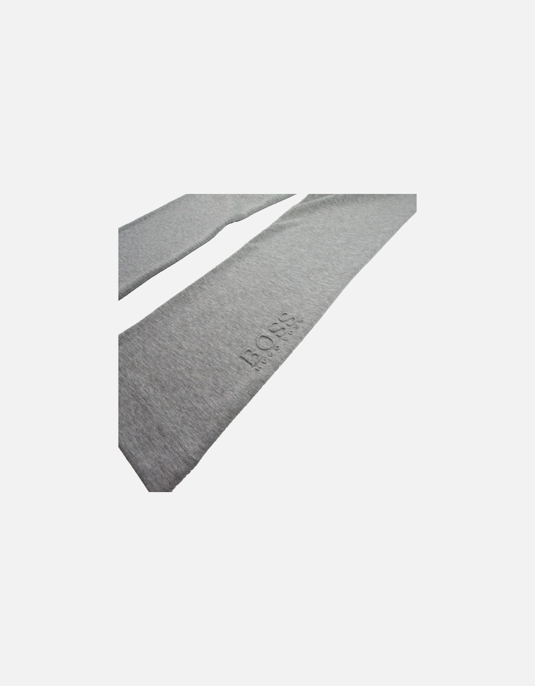 Hadiko Embossed Logo Straight Cuff Tracksuit Bottoms Grey