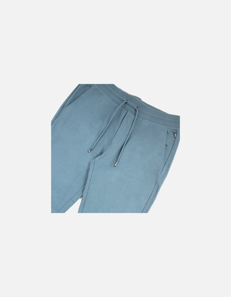 Lamont 92 Rubber Logo Jogging Pants Turquoise 445