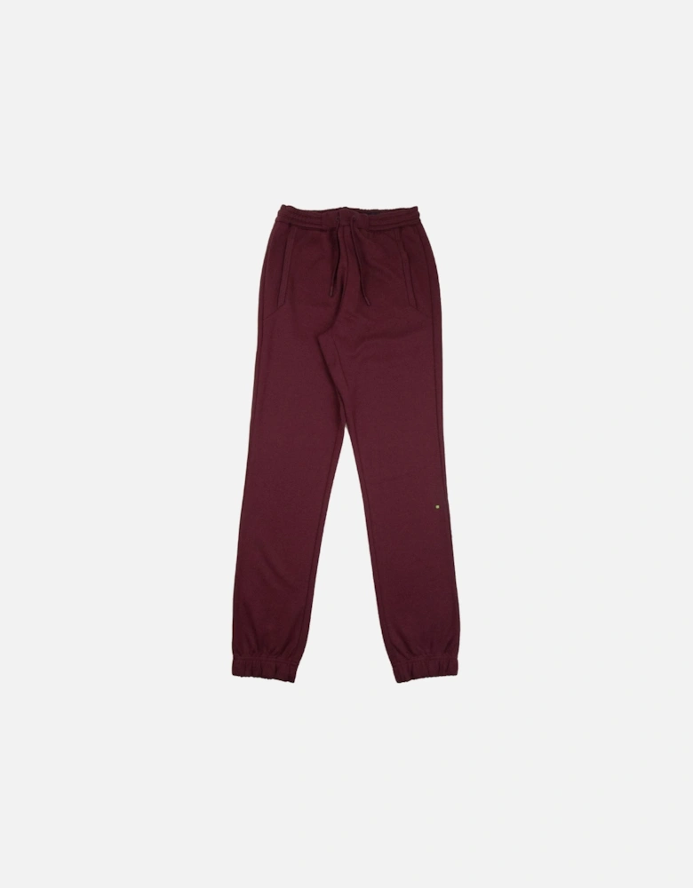 Hadiko Embossed Logo Tracksuit Bottom Red