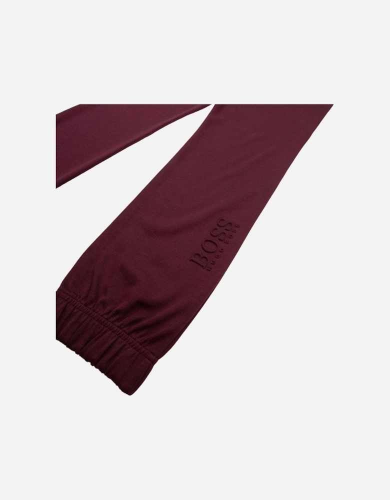 Hadiko Embossed Logo Tracksuit Bottom Red