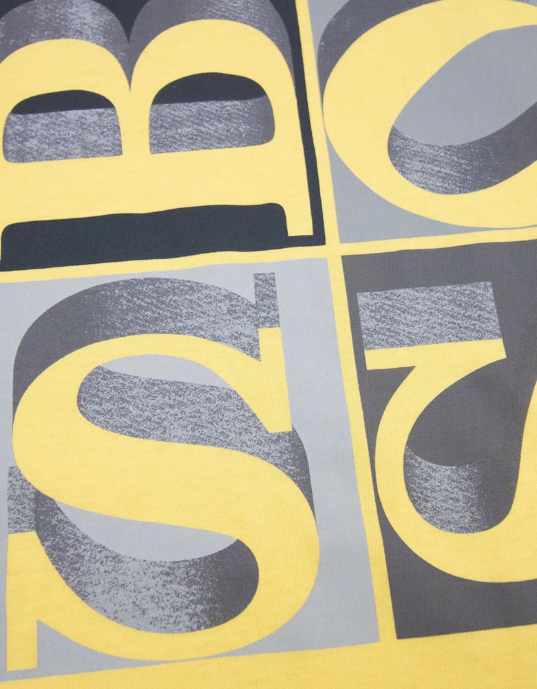 Terni 57 Box Logo T Shirt Yellow