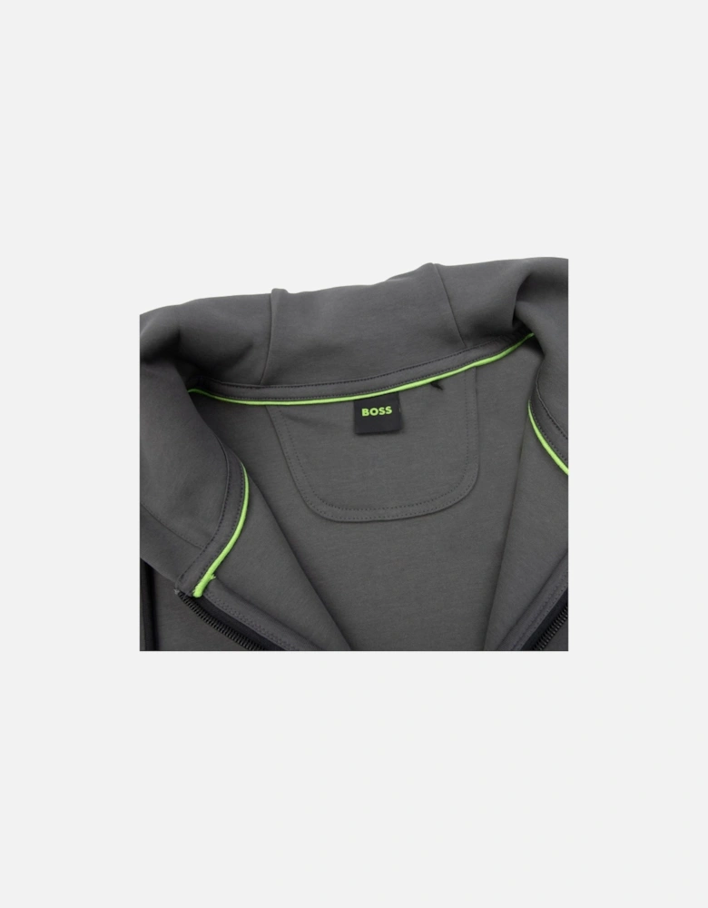 Saggy Tape Tracksuit Top Grey 027