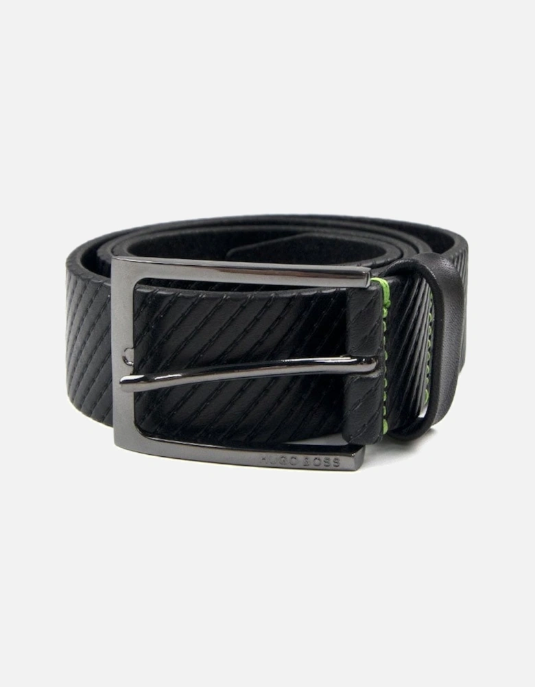 Titching Belt Black/Green