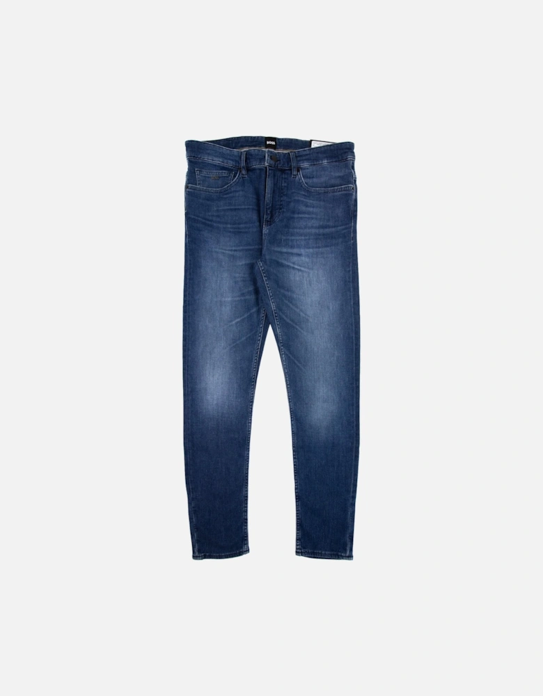 Slim-fit Jeans In Super-soft Blue Italian Denim
