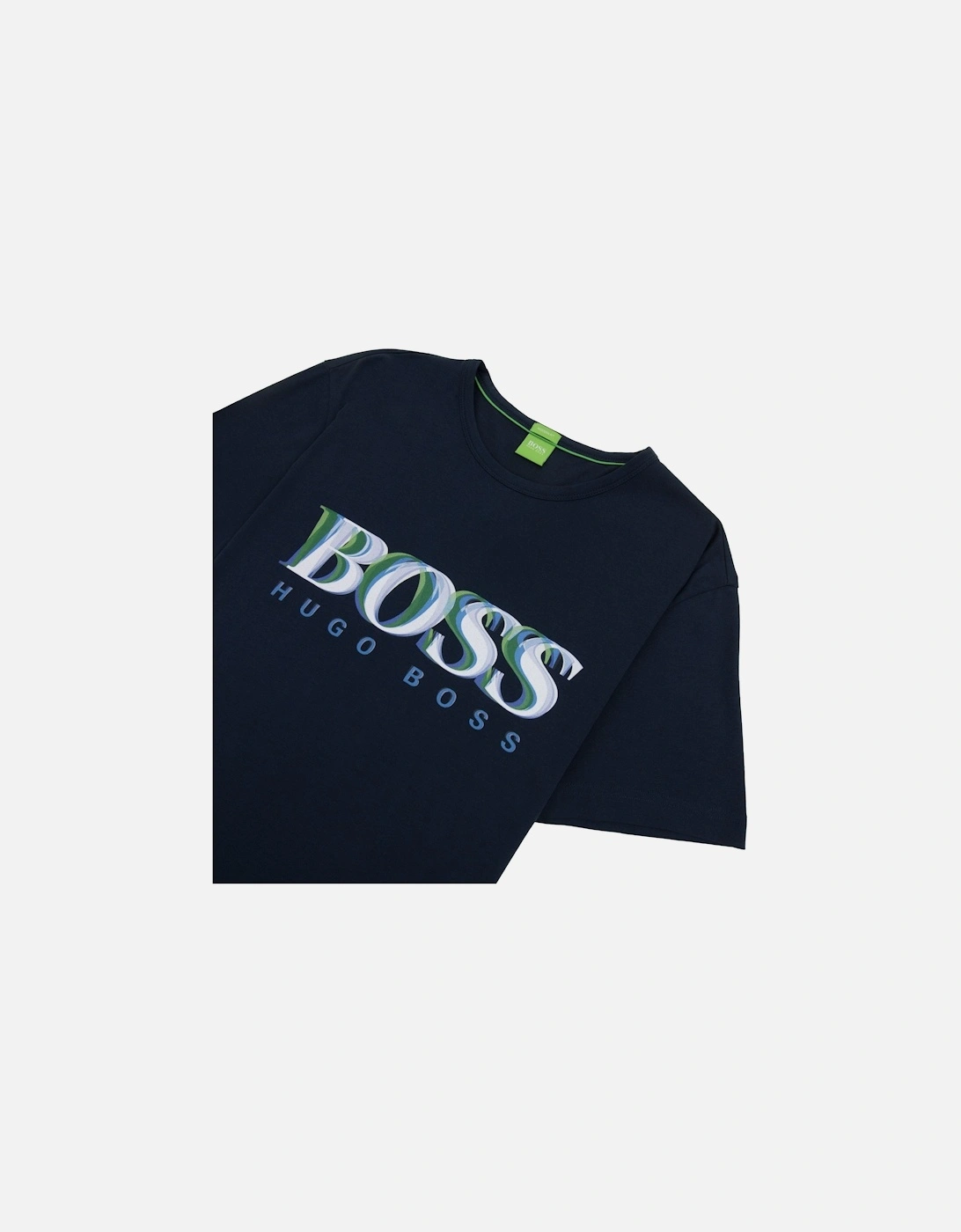 Tee 7 Logo T Shirt Navy 410