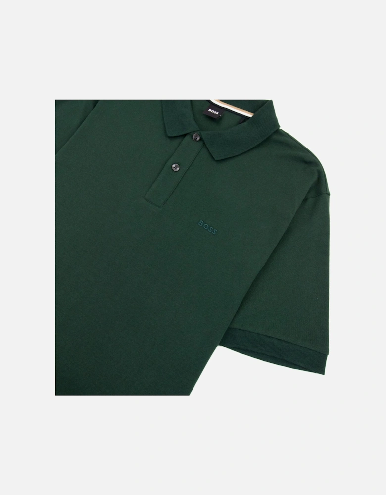 Pallas Embroidered Logo S/s Polo Dark Green 350