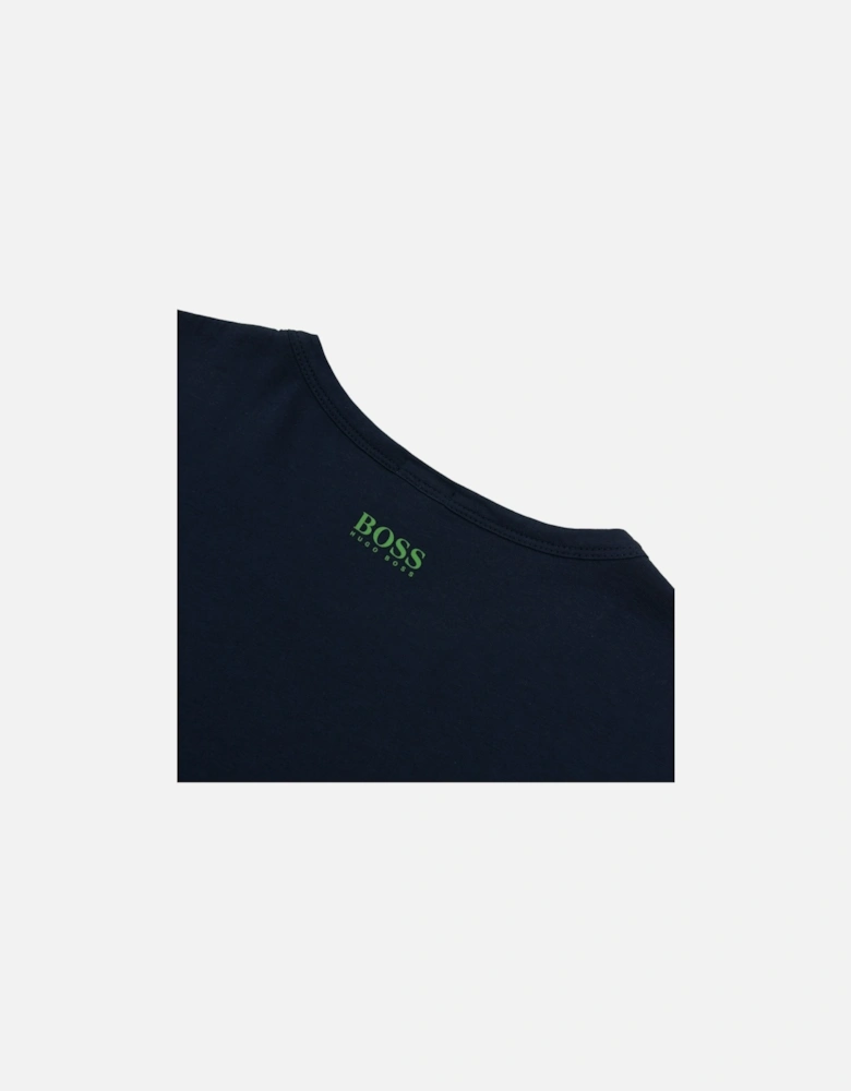 Tee 7 Logo T Shirt Navy 410