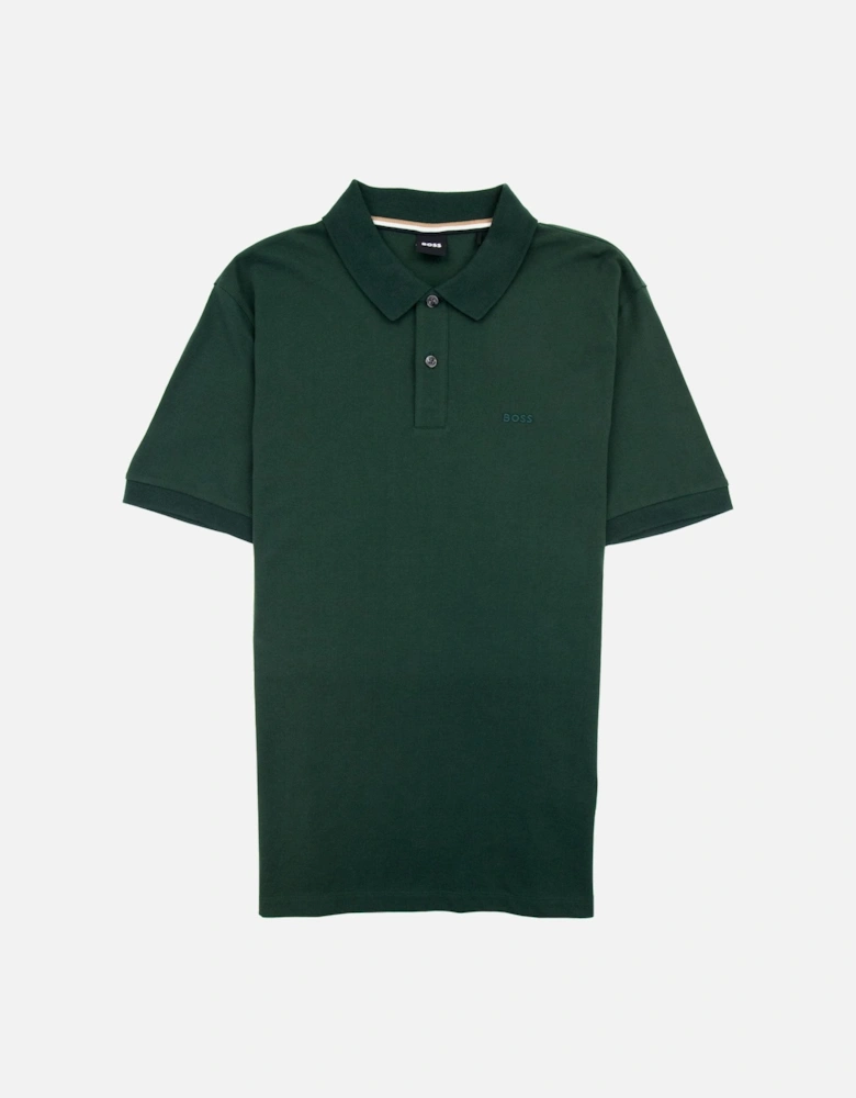 Pallas Embroidered Logo S/s Polo Dark Green 350