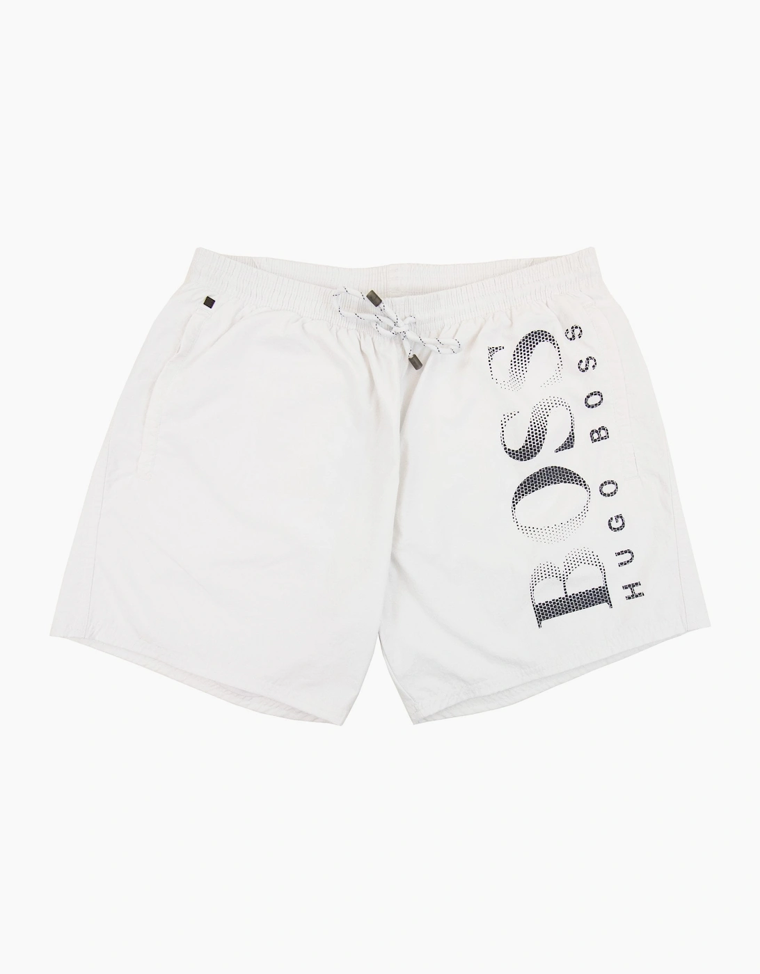 Men's Hugo Boss Octopus Swim Shorts White - Size: 44/32