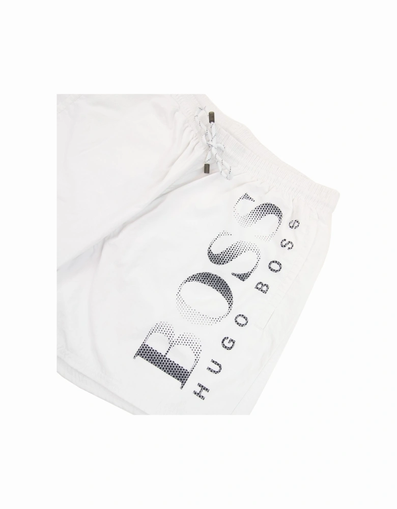 Octopus Swim Shorts White