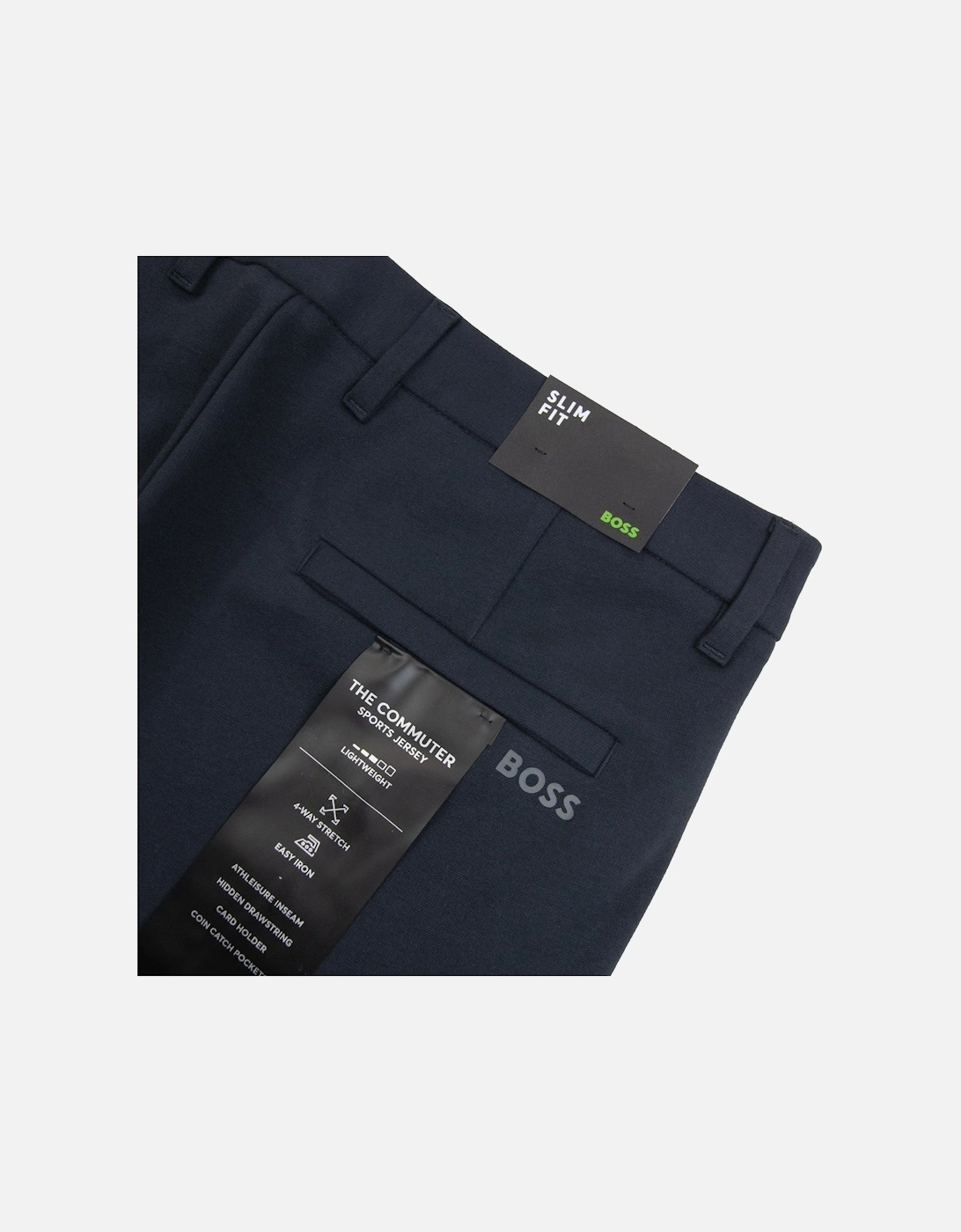 T Commuter Slim Fit Stretch Fabric Trouser Navy 402