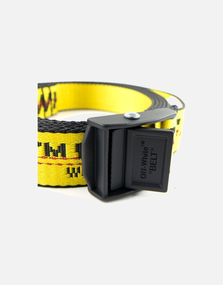 Off White Mini Industrial Belt Yellow 6000