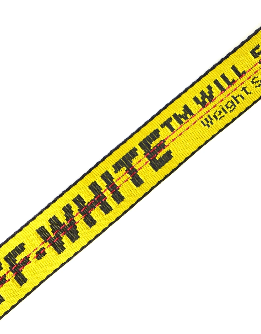 Off White Mini Industrial Belt Yellow 6000