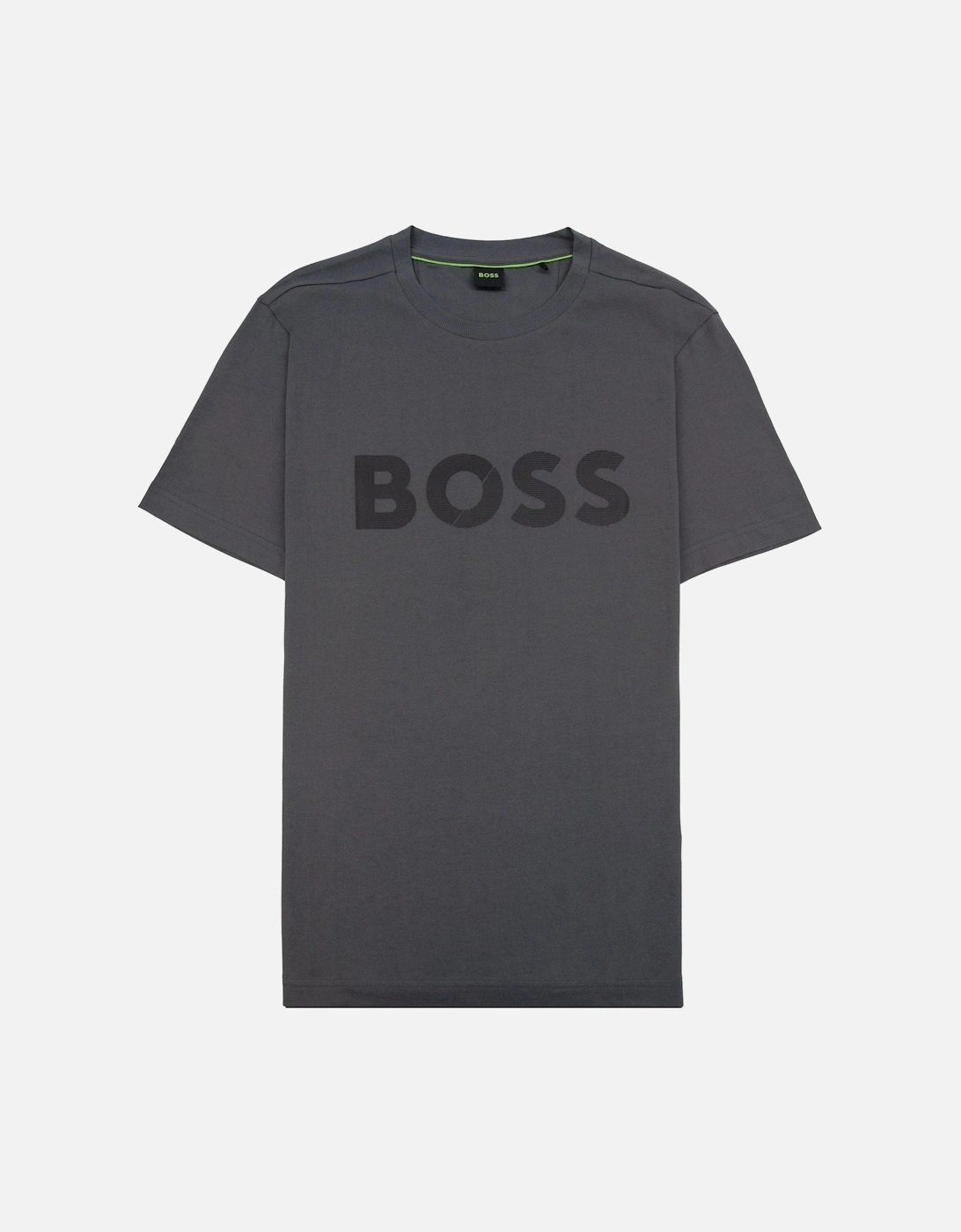 Tape Logo Tee T Shirt Grey 027, 6 of 5