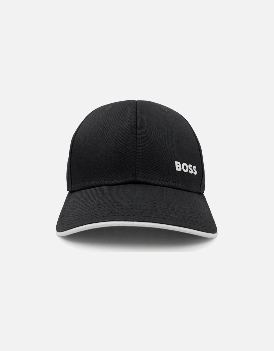 Logo-print Cap In Cotton Twill Black 001, 6 of 5