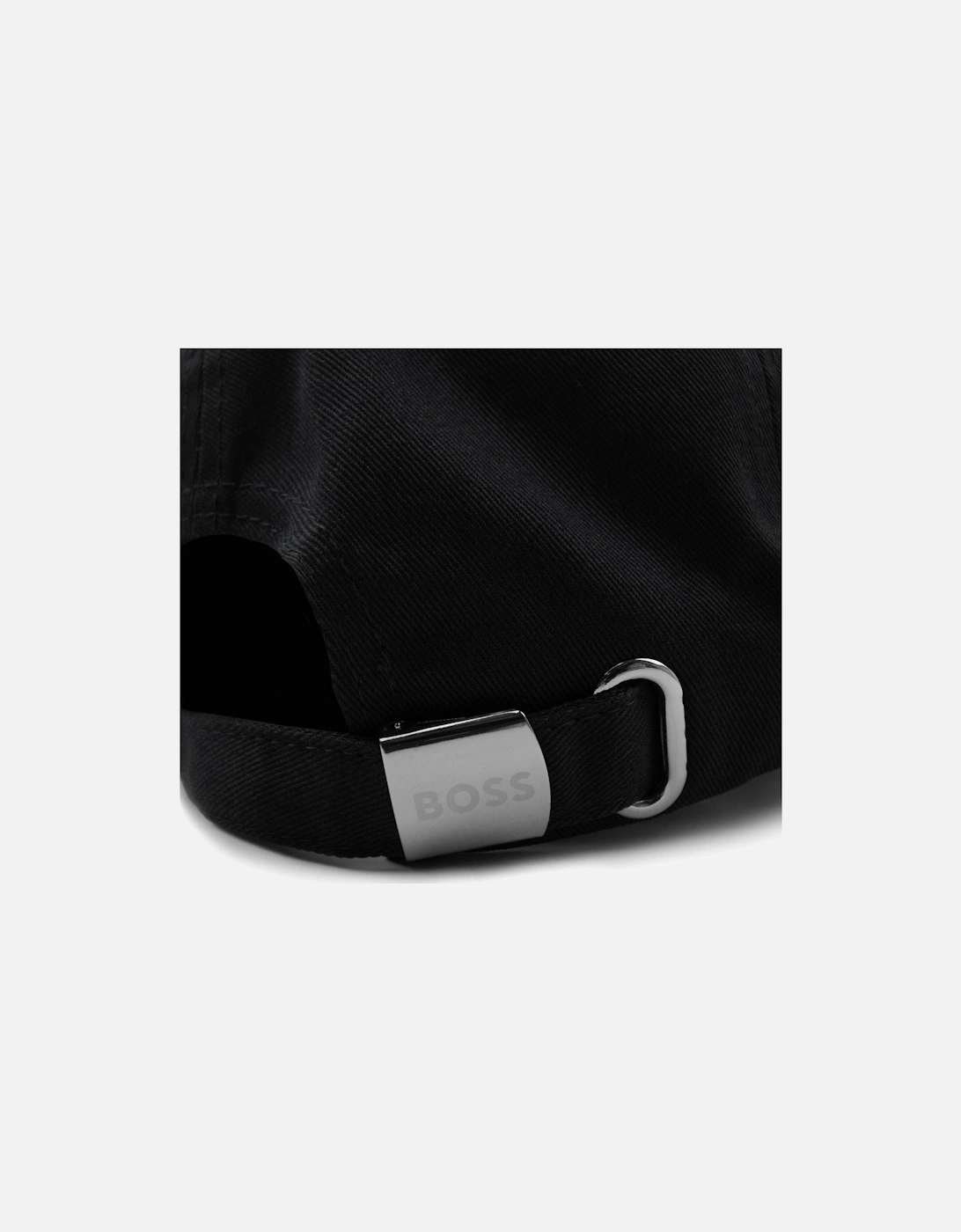 Logo-print Cap In Cotton Twill Black 001